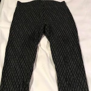 LOFT checkered leggings